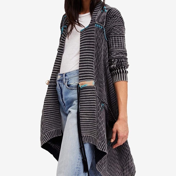 Free people all washed out cardigan - Picture 5 of 7